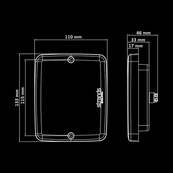 Strands FOR9T Illusion Luce retromarcia / fendinebbia
