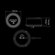 Strands FOR9T Geo Luce di ingombro &ndash; Rosso