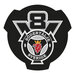 ADESIVO EMBLEMA - 11 V8 SODERTALJE SVERIGE