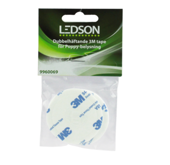 Ledson -nastro a doppio lato per Poppy LED (3 -Pack)