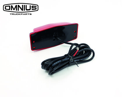 ROSSO -  BRUCIATORE DOPPIO A LED - OMNIUS