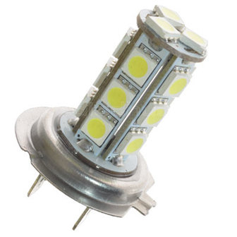 H7 LED-lamp XENON LOOK 18 SMD 24V - TRUCKJUNKIE