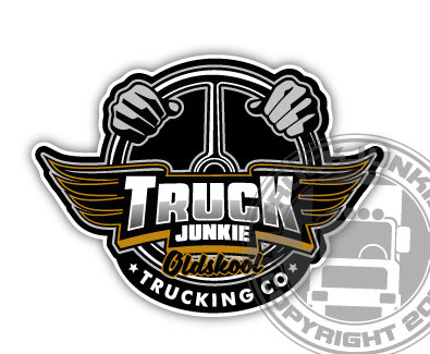 Truckjunkie Wheel &amp; Wings - Adesivo a stampa completa