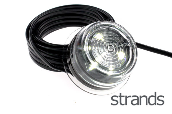 STRANDS - LAMPADA INDICATORE LATERALE A LED VIKING - BIANCO