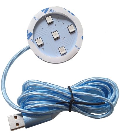 LEDSON - "RUNNING" POPPY LED - BLU - USB