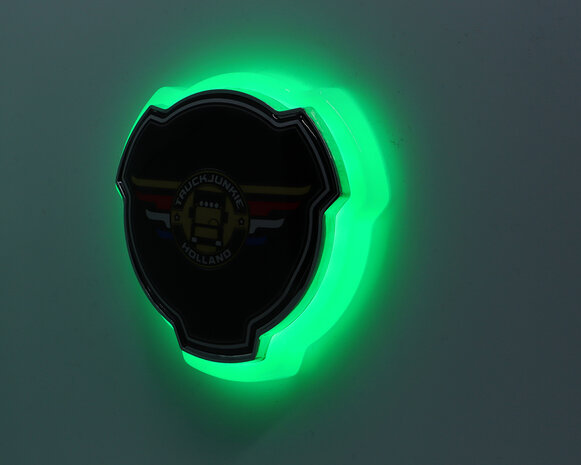 LIGHTED EMBLEM SCANIA IN GREEN LED 