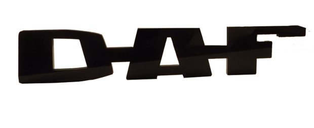 Emblema DAF - nero