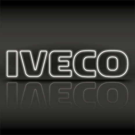 VERLICHTE LETTERS LED - IVECO WIT
