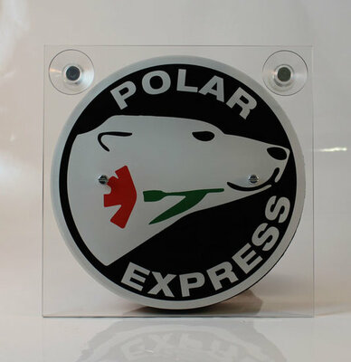 POLARE EXPRESS NERO/BIANCO- SCATOLA LEGGERA DELUXE - COMPLETO