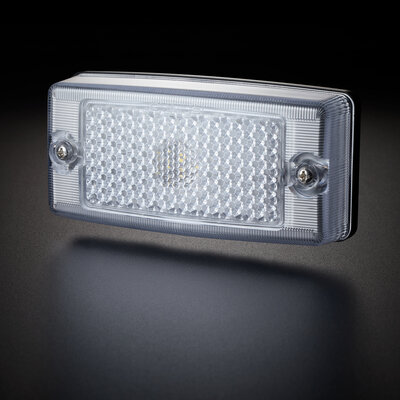 OMNIUS LUCE DI INSERZIONE LATERALE A LED - LED BIANCO / LENTE CHIARA