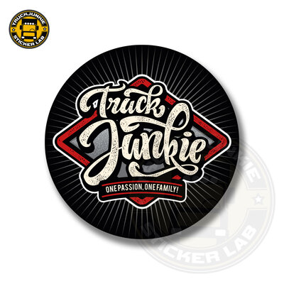 Truckjunkie - Red Wyber - Adesivo a stampa completa