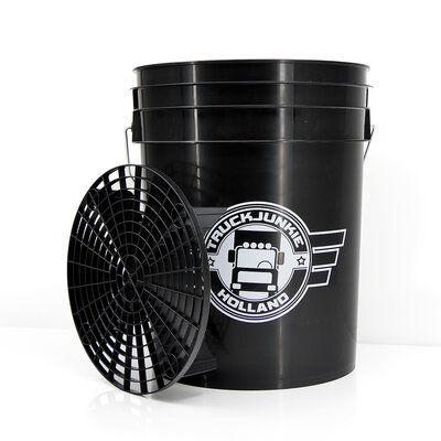 Grid Guard Bucket TruckJunkie 20 litri - Nero