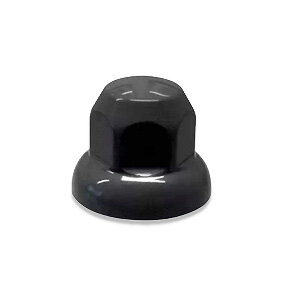 TAPPO DADO RUOTA IN PLASTICA 32MM NERO