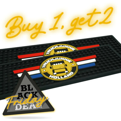 TAPPETO BAR / PROTEZIONE DAVANZALE - TRUCKJUNKIE LOGO