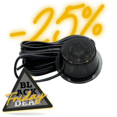 GYLLE - LINEA NERA - LUCE ANTERIORE A LED - XENON BIANCO FUMO