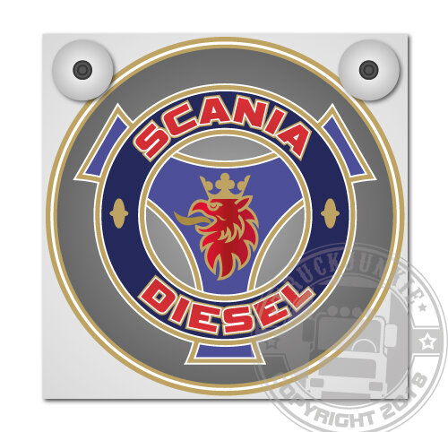 SCANIA DIESEL GRIFFIN - LIGHTBOX DELUXE - SET PIASTRA FRONTALE