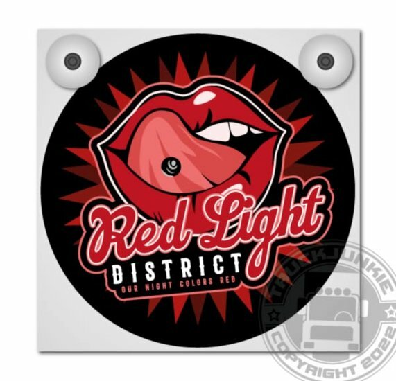 RED LIPS - REDLIGHT DISTRICT - LIGHTBOX DELUXE - SET PIASTRA FRONTALE