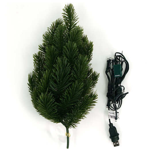 MINI ALBERO DI NATALE CON LED INCL. ZOCCOLO