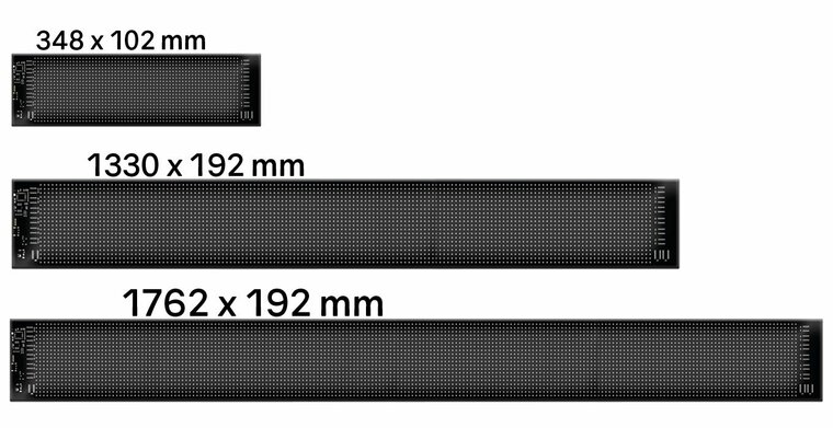 Matrix led panel &quot;Devil Eyes&quot; 133 cm