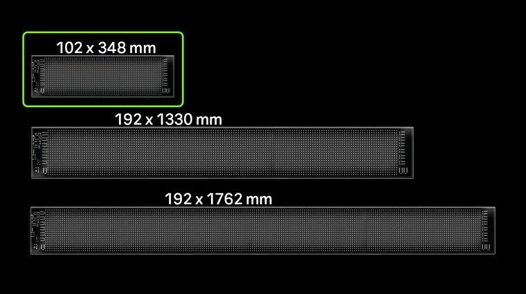 Matrix led panel &quot;Devil Eyes&quot; 133 cm