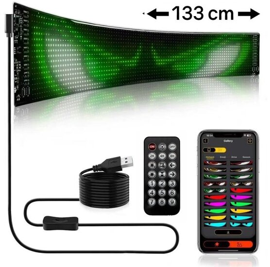 Matrix led panel &quot;Devil Eyes&quot; 133 cm