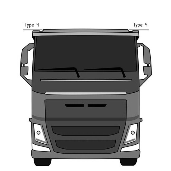LUCE SUPERIORE VOLVO 2012 &ndash; TIPO 4 &ndash; SET