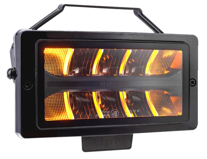Faretto M-LED Classic 220 con luce di posizione bicolore