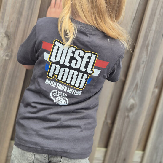 TRUCKJUNKIE DieselPark 2025 T-SHIRT GRIGIA PER BAMBINI