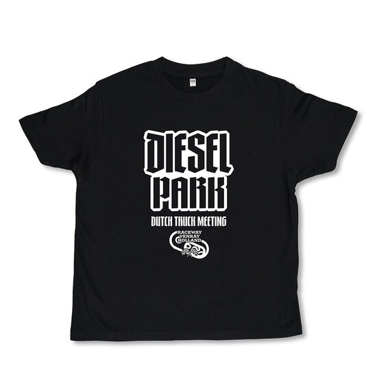 TRUCKJUNKIE Dieselpark T-SHIRT PER BAMBINI Nera