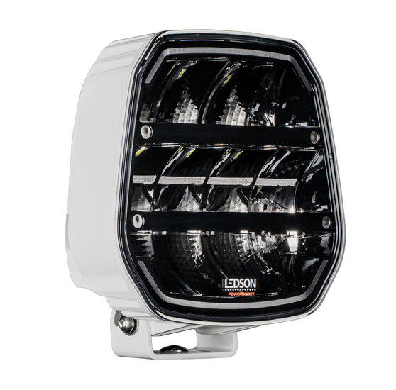 Luce ausiliaria Ledson Epix9+ Strobe Wide Driving Beam da 9&quot; (bianco avorio, Powerboost)