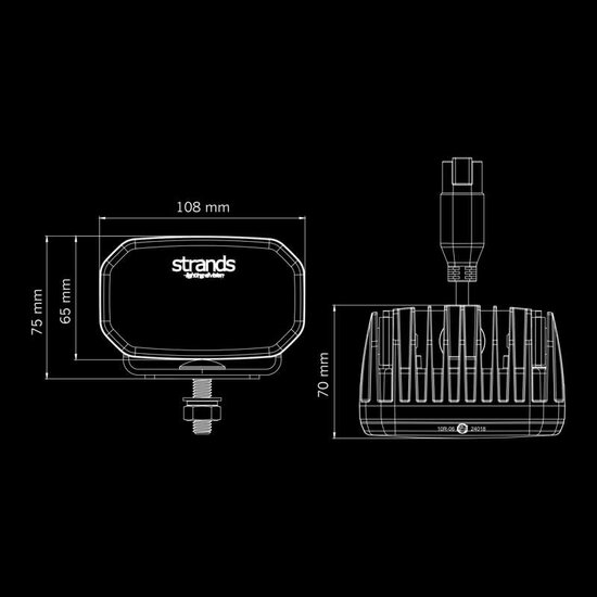 Strands FOR9T Pod Driving Light 4&quot;
