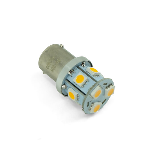 GIALLO - 9xLED SMD 10-30V - BA15s