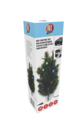 Mini Christmas Tree Allride &ndash; Albero di Natale USB a LED per cabina camion