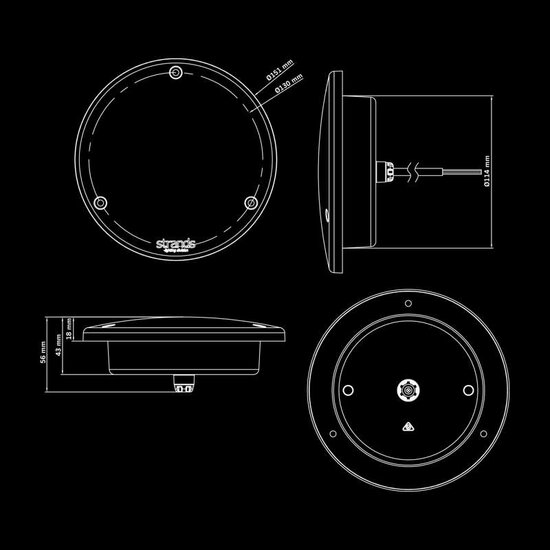 Fanale posteriore FOR9T Orbi