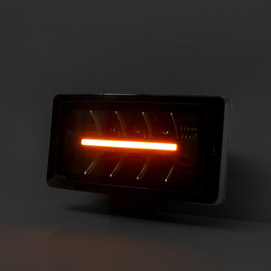 M-LED Classic 220 Faro a lunga portata &ndash; Doppia luce di posizione (striscia)