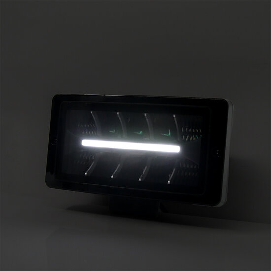 M-LED Classic 220 Faro a lunga portata &ndash; Doppia luce di posizione (striscia)