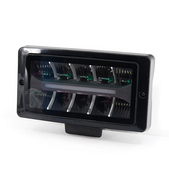 M-LED Classic 220 Faro a lunga portata &ndash; Doppia luce di posizione (striscia)