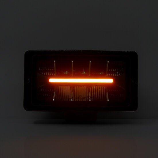 M-LED Classic 220 Faro a lunga portata &ndash; Doppia luce di posizione (striscia)