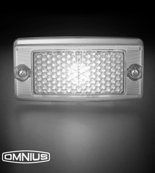 OMNIUS LUCE DI INSERZIONE LATERALE A LED - LED BIANCO / LENTE CHIARA
