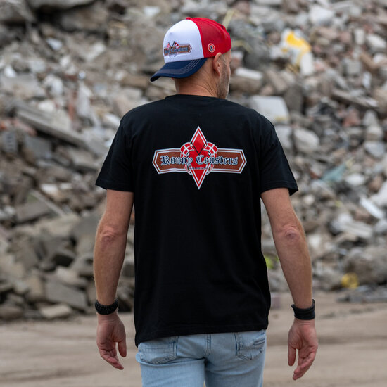 Maglietta Ronny Ceusters - Diamante - Nero