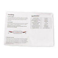 LEDSON SCHLANKER DIMMER + DRAHTLOSE FERNBEDIENUNG F&Uuml;R LED (12-24V)