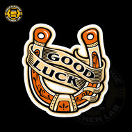 Good Luck - Adesivo a stampa intera