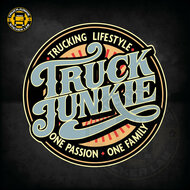Truckjunkie - Trucking Lifestyle Script - Adesivo a stampa completa