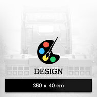 PARASPRUZZI 250 X 40CM - DESIGN PERSONALIZZATO - NUOVO EDITOR