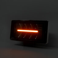 M-LED Classic 220 Faro a lunga portata &ndash; Doppia luce di posizione (striscia)