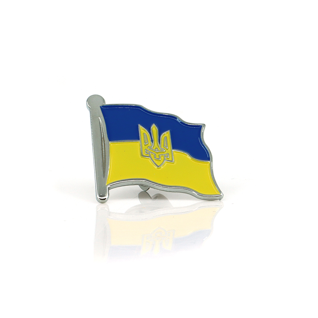 PIN - OEKRAÏNE - ZILVER