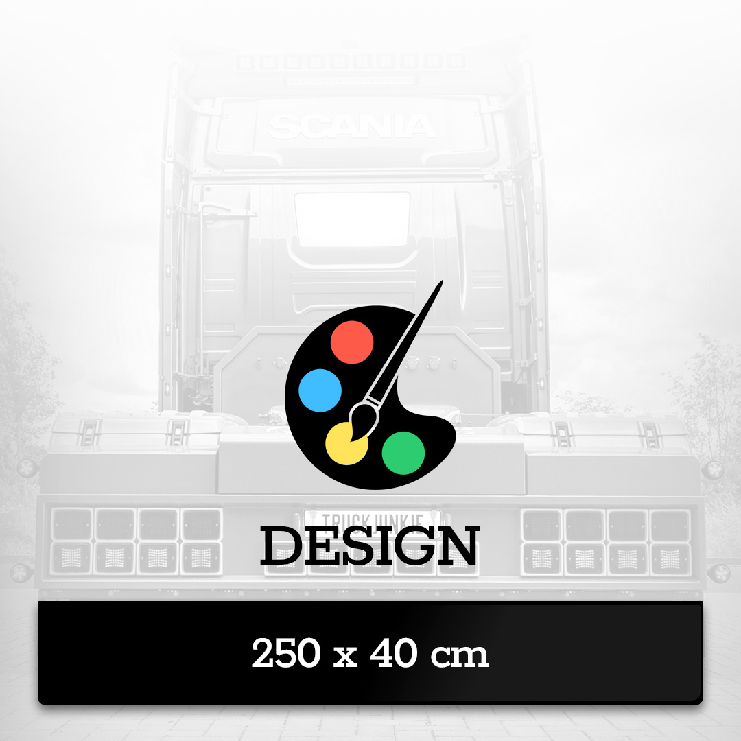 PARASPRUZZI 250 X 40CM - DESIGN PERSONALIZZATO