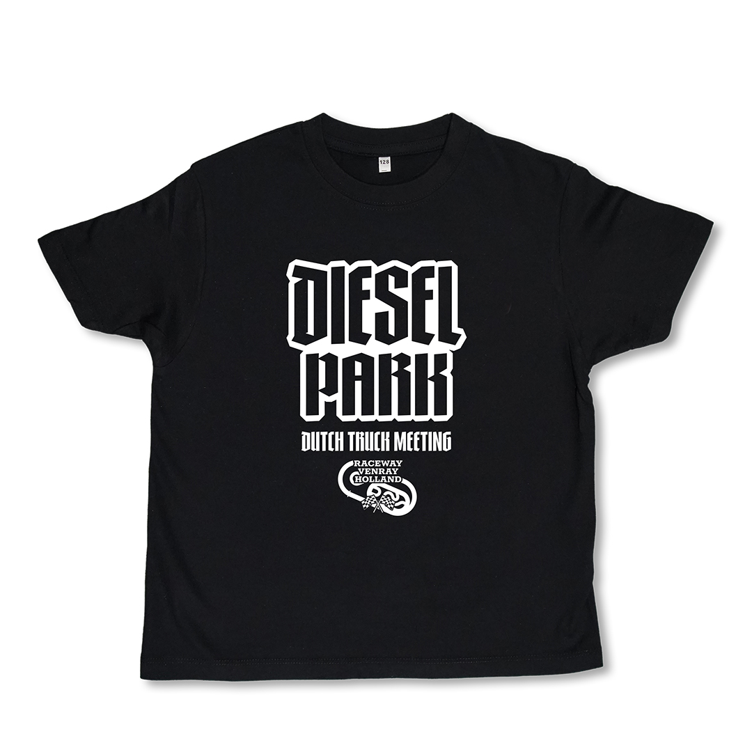 TRUCKJUNKIE Dieselpark T-SHIRT PER BAMBINI Nera