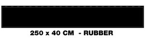 RUBBER MUD FLAP - NO PRINT - 250 X 40CM