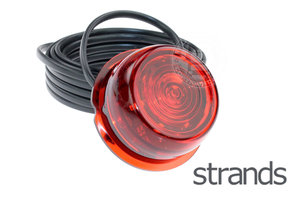 STRANDS - LAMPE DE MARQUEUR LATÉRAL À LED VIKING - ROUGE